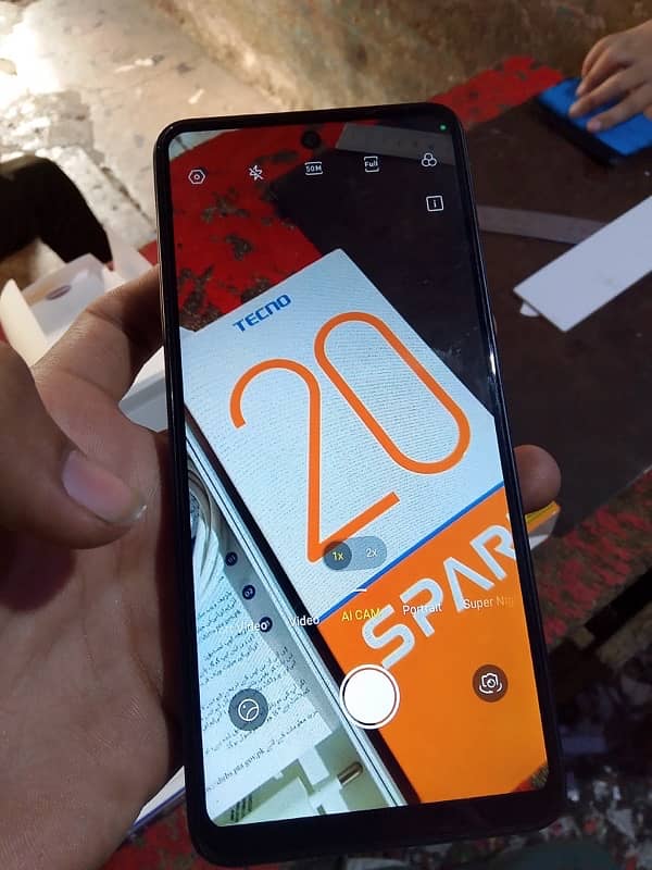 Tecno spark 20 8/256gb pta dual approved 7