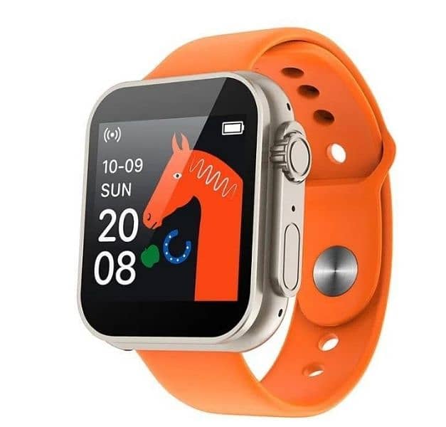 D30 Ultra Smart Watch Orange Straps watch for man watch for boy 1