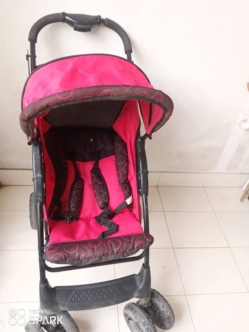 Baby carrier pot stroller and carry cot 3