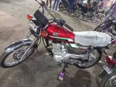 Honda cg 125 special edition self start Karachi number