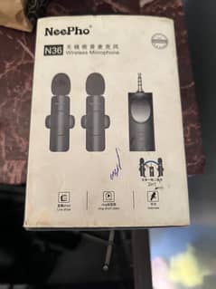 condenser mic and collar mic urgent sale 0