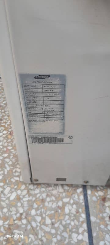 heat and cool Samsung split Ac urjanr sell 2