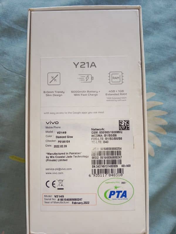 VivoY21A series 5