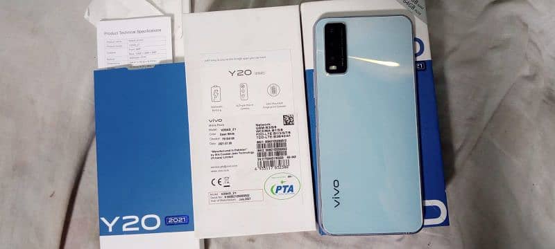 vivo y20 mobile all ok condition phone no. 03478150238 6