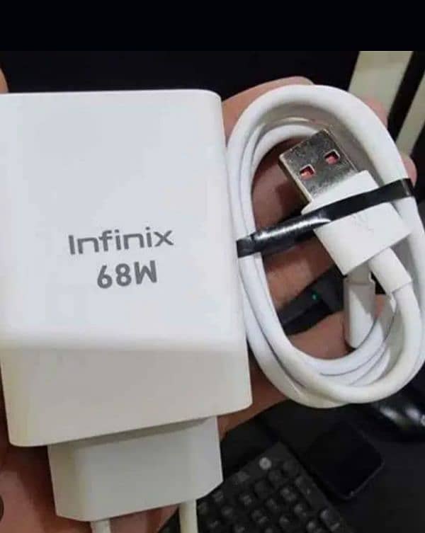 Infinx 68 wat charger original box wala 03129572280 0