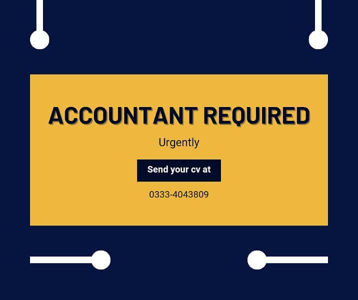 Accountant Required 0