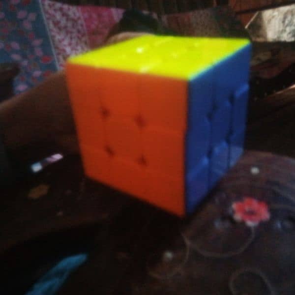 6 months used magnetic cube no box 0