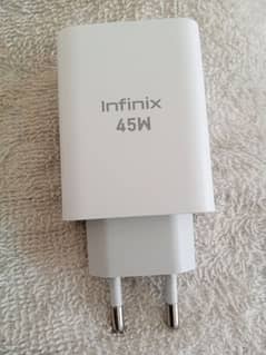 Infinx note 30 charger 45 wat fast original box wala 03129572280