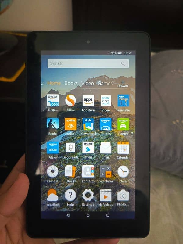 amazon fire tablet (5th generation tab) 5