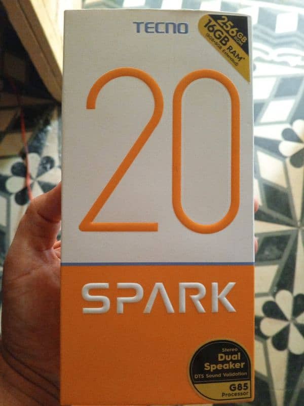 Techno Spark 20  Memory 256gb Ram 8gb 0