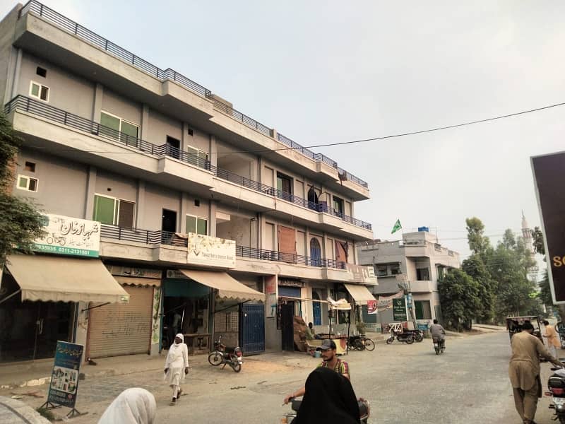 1 Kanal Corner Commercial Triple Story Plaza For Sale Near Ameer Chowk College Road Lahore 0