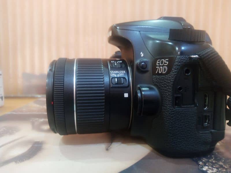 Canon 70d 18-55mm micro STM lens 3