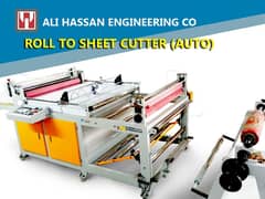 Automatic roll to sheet cutting machine|Roll cutter|Sheeter machine|