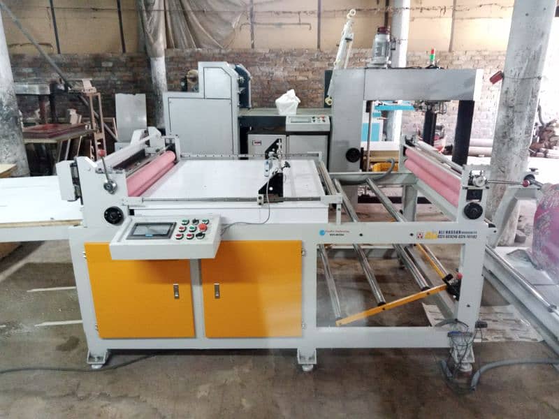 Automatic roll to sheet cutting machine|Roll cutter|Sheeter machine| 1