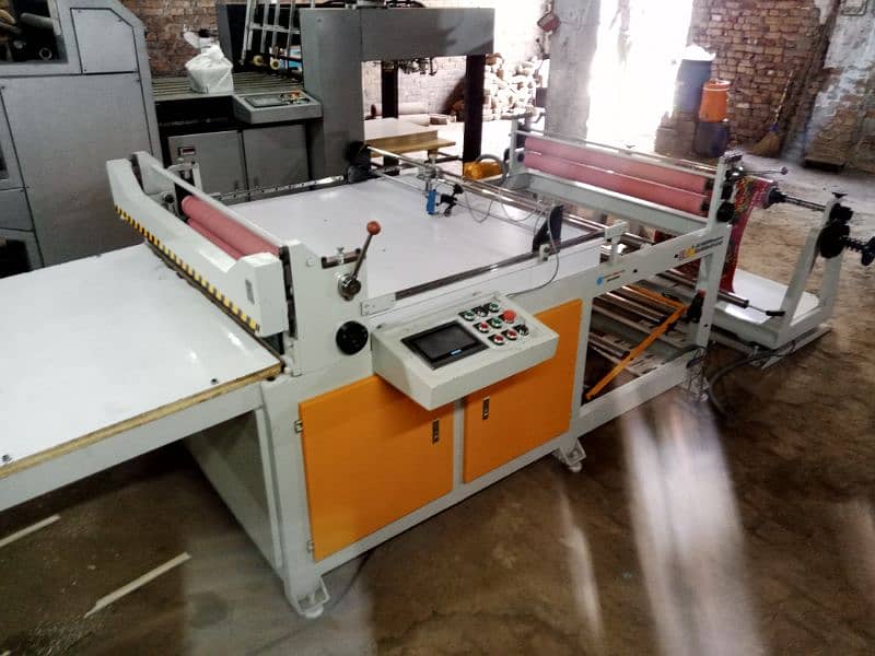 Automatic roll to sheet cutting machine|Roll cutter|Sheeter machine| 3