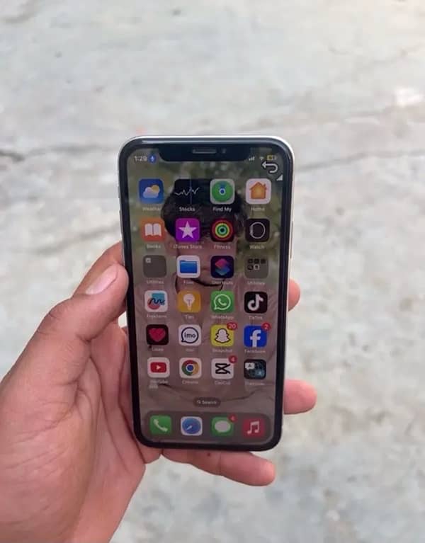 IPhone x pta aprove 64 gb panel change 8