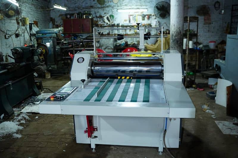 Auto Lamination machine|Auto paper feeding & Cutting lamination|Cold 9