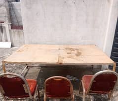 New Condition Iron Table For Sale 0