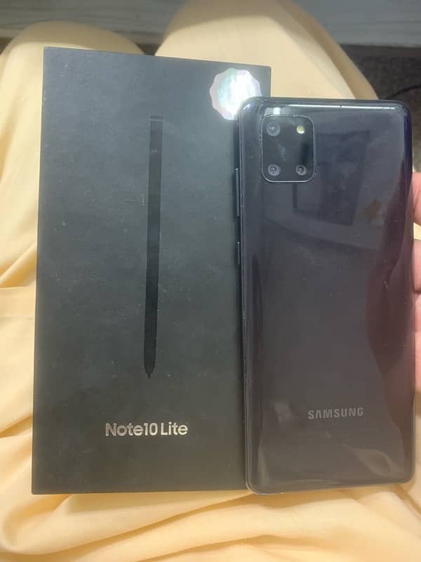 Samsung note 10 lite pta aprovd 0