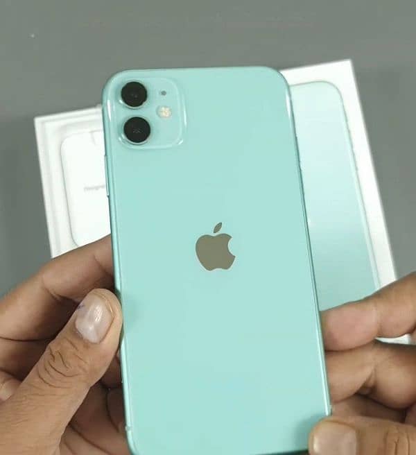 iPhone 11 Sea Green 256GB Orignal Batery 1