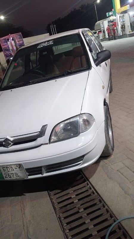 Suzuki Cultus VXR 2007 cng alloy rim Ac  punjab register 1