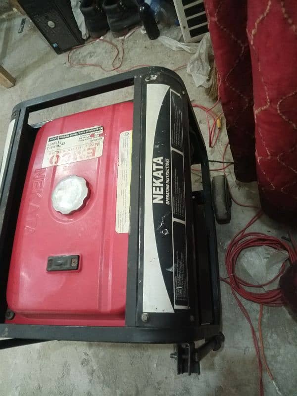 Nekata Generator for sale 3.5 KVA 3500 watts 7