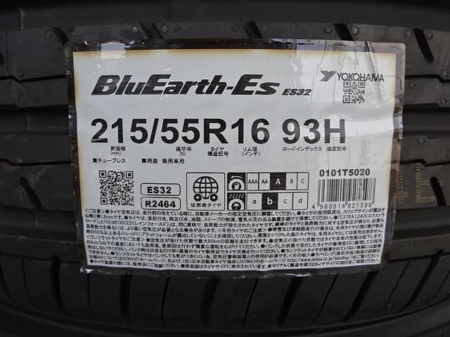 4tyres set Yokohama BluEarth-Es ES32 215/55 R16 1