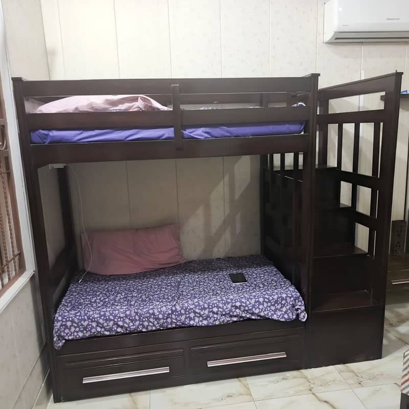 Bunk Bed with customized mattress. . 0