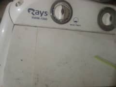 rays washing machine with drayer