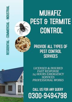 Termite Control, Fumigation Spray, Deemak Control, Pest Control