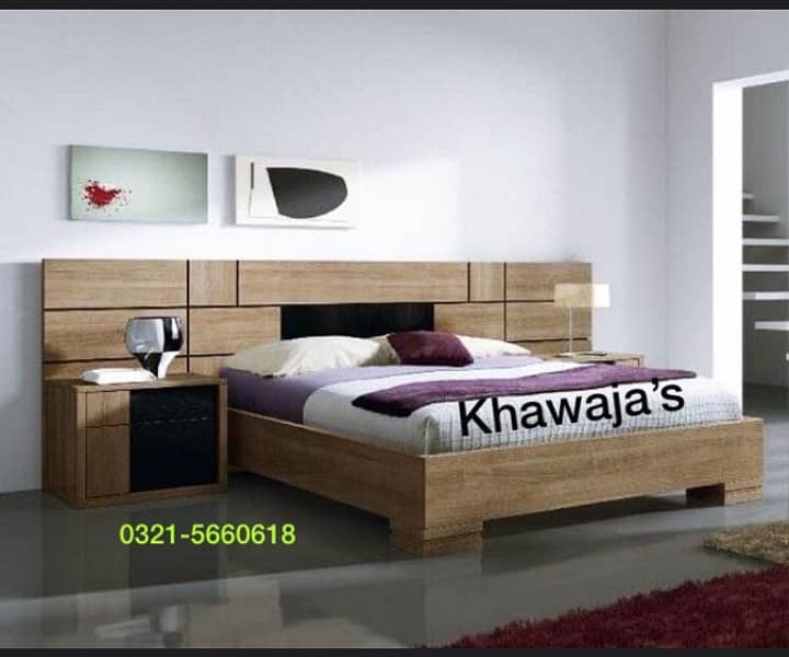 Bed with Dressing ( khawaja’s interior Fix price workshop 5