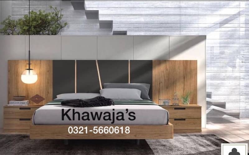 Bed with Dressing ( khawaja’s interior Fix price workshop 6