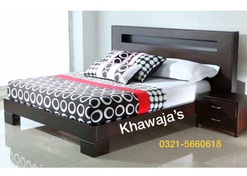 Bed with Dressing ( khawaja’s interior Fix price workshop 16