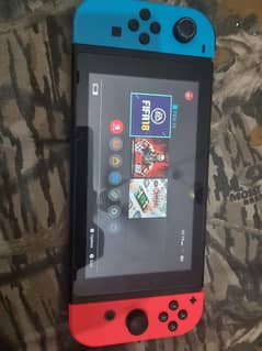 Nintendo switch V1 with orignal accesries without box