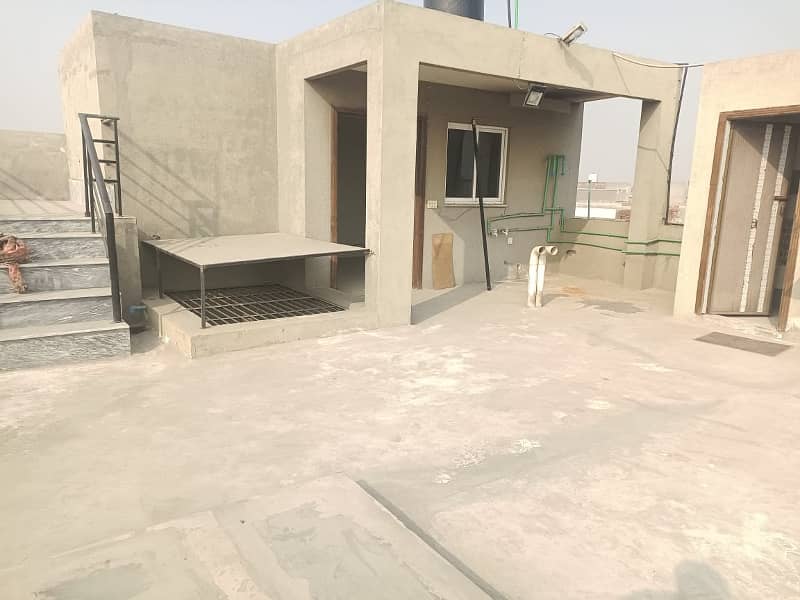 Eden Valley Society Boundary Wall Canal Road Faisalabad VIP Location 6 Marla Double Storey New Luxury House For Rent 23