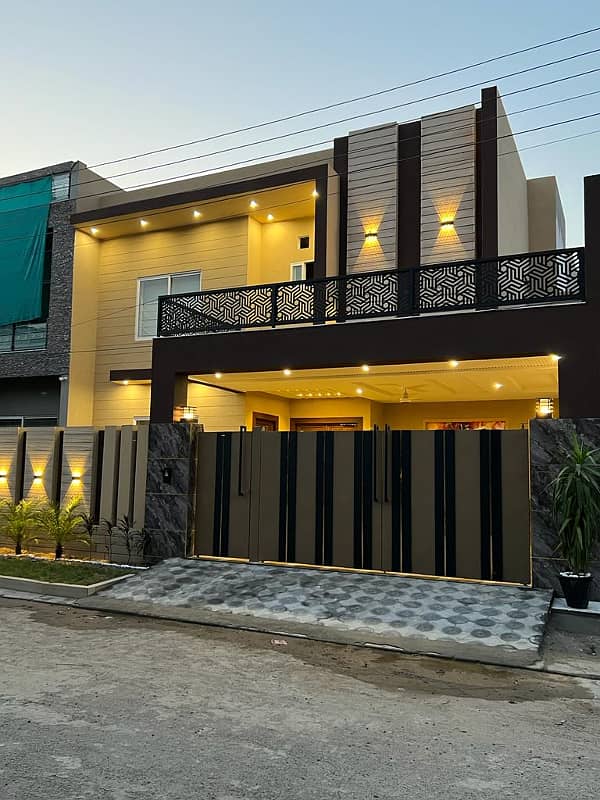 10 Marla Brand New House In Tech Town F Block On Satiyana Road Near Ripha University And Fish Farm Ideal Location Available For Sale 1