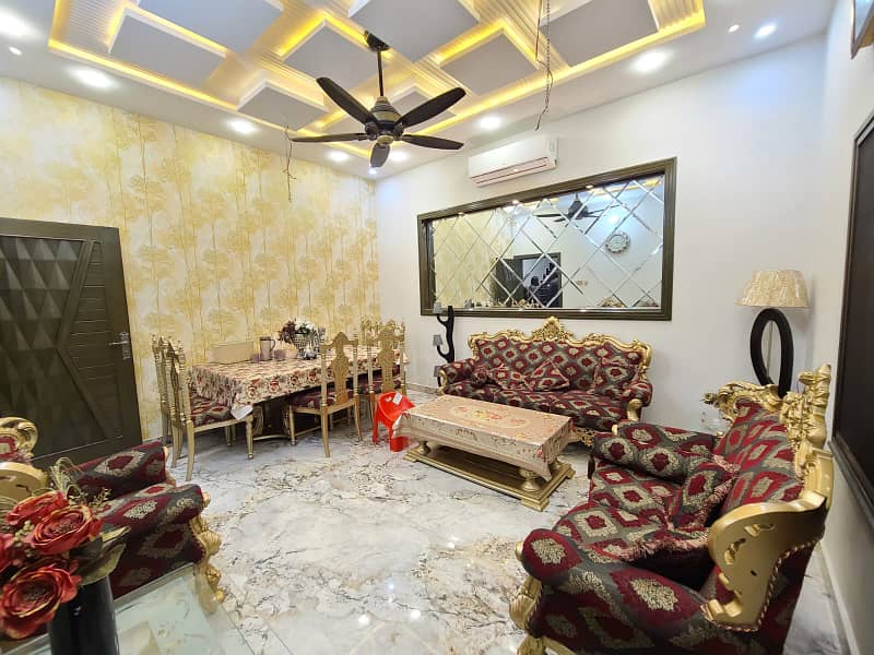 7 Marla Brand New Luxury House Double Story For Sale 5 Bedrooms Attached Bath Attached Eden Executive Society Area Boundary Wall Canal Road Faisalabad 25