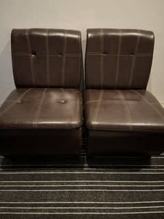 4 sofa chairs (perfect condition)