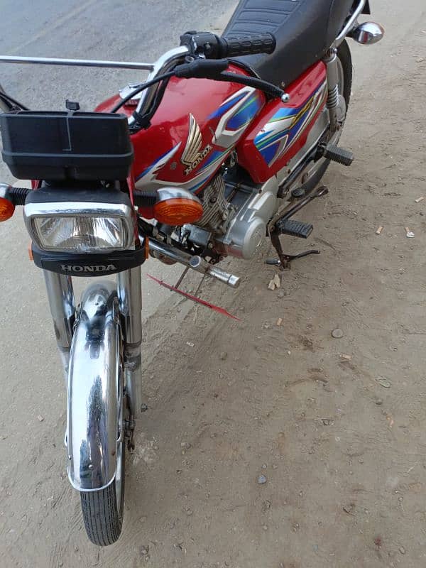 Honda 125  2022 model all Punjab number 2