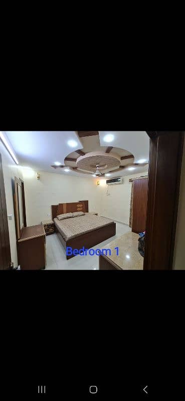 Gulshan-e-Iqbal Block 14 Opp. Dc office Fully Furnished Jori Flat 13