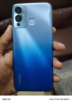 Infinix hot 12 play 10 by 10 condition memory 4-64   total genuine 0