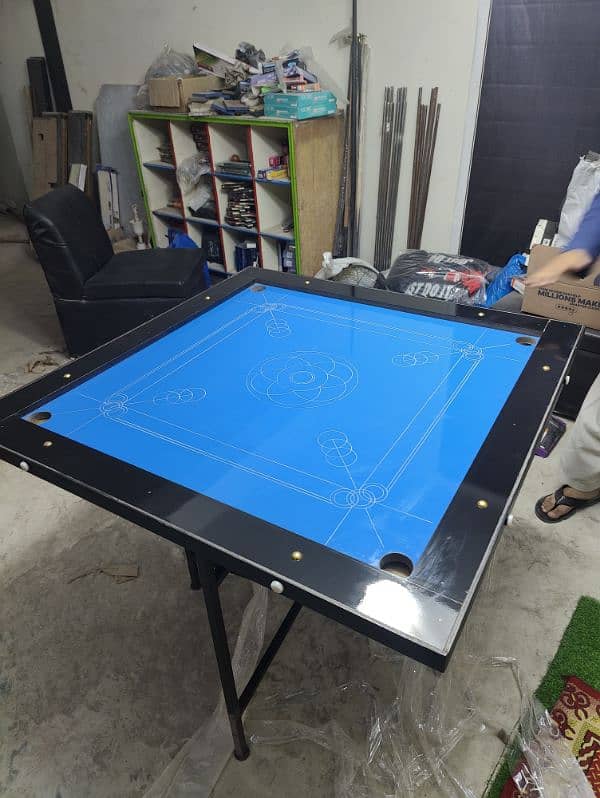 carrom board / table Tennis/ Foosball / snooker / pool / chess / ludo 3