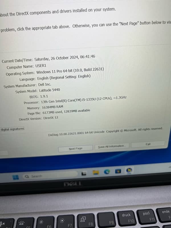 Dell 5440 13th gen 7