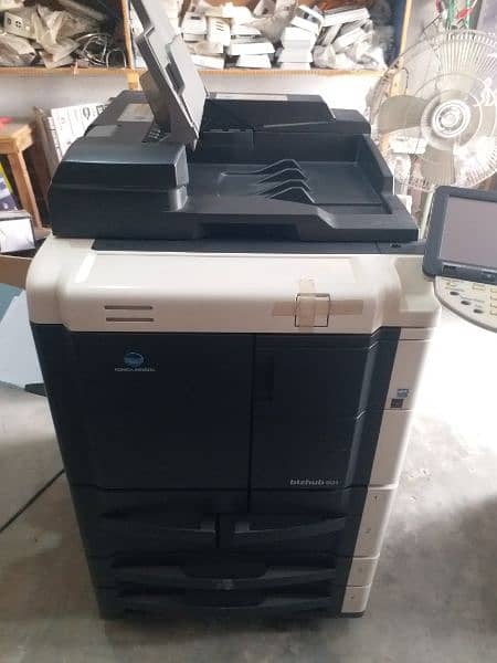 Konica Minolta 601 (bizhub) Print , copy and scan 13