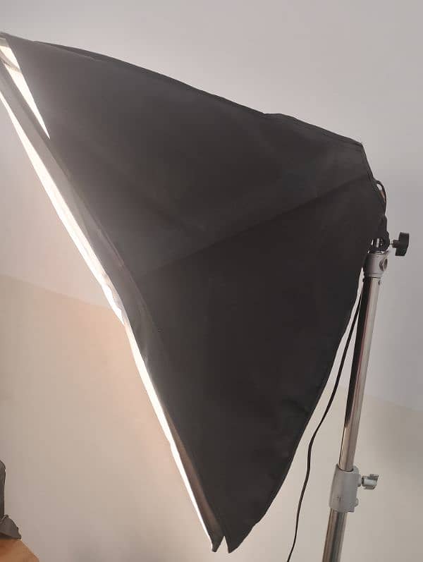 Soft box 1 pair and 1 Pair lights stand SS 2