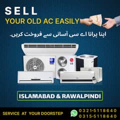 Purchase Old / New AC/ inverter / dc inverter / chiller