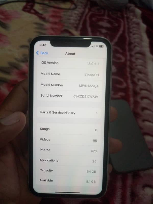 iPhone 11 10/9 condition 0