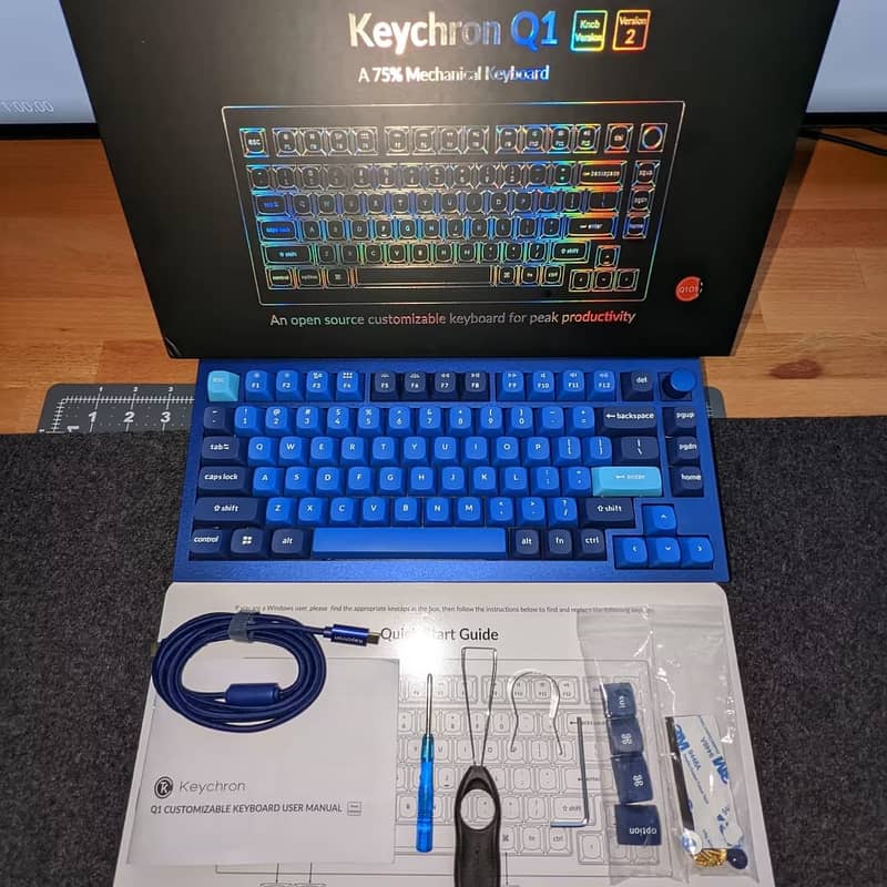 Brand New Box Pack Condition Keychron Q1 QMK V2 Keyboard for Sale 5