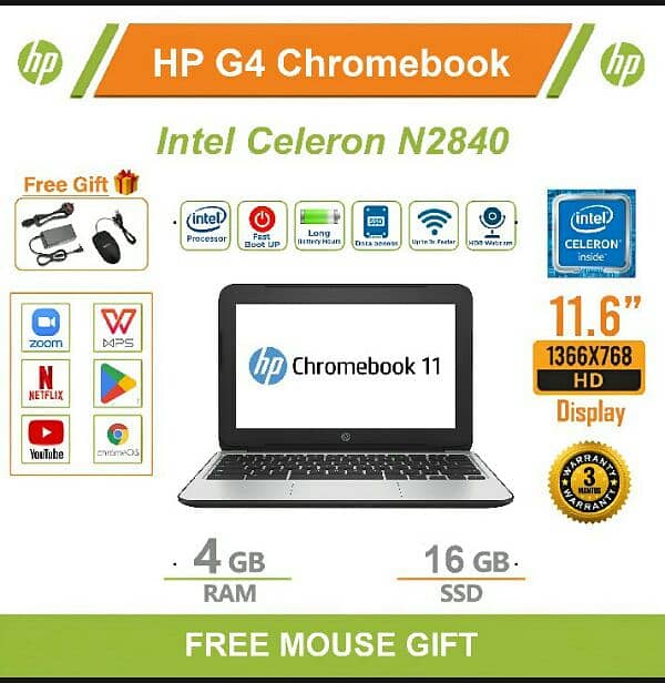 HP chrome book 11 g4 3