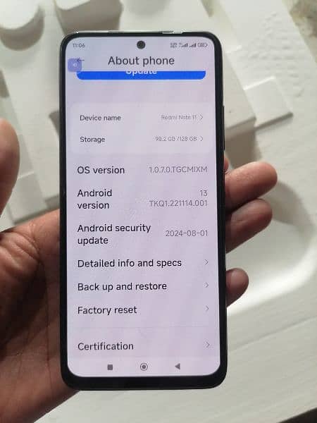 Redmi note 11 6